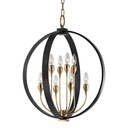 Mid. Chandeliers Sphere by Hudson Valley ( 70 | 6722-AOB Dresden ) 