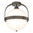 Semi-Flush Mts. Glass Down by Hubbardton Forge ( 39 | 121380-SKT-05-GG0720 Atlas ) 