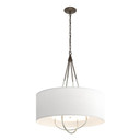 Pendants Drum Shade by Hubbardton Forge ( 39 | 104230-SKT-05-85-SF2811 Loop ) 