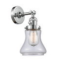 Sconces Single Glass by Innovations ( 405 | 203SW-PC-G192-LED Franklin Restoration ) 