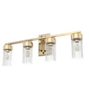 Bathroom Fixtures Four Lights by Hunter ( 47 | 19686 Gatz ) 