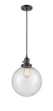Mini Pendants Glass Down by Innovations ( 405 | 201CSW-OB-G204-10-LED Franklin Restoration ) 