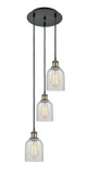 Mini Pendants 3 Light Cluster by Innovations ( 405 | 113B-3P-BAB-G2511 Ballston ) 