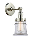 Sconces Single Glass by Innovations ( 405 | 203-PN-G182S-LED Franklin Restoration ) 