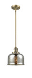 Mini Pendants Glass Down by Innovations ( 405 | 201S-BB-G78-LED Franklin Restoration ) 