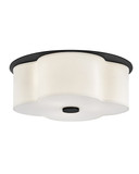 Flush Mounts Drum Shade by Hinkley ( 13 | 46443BK Delaney ) 