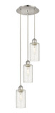 Mini Pendants 3 Light Cluster by Innovations ( 405 | 113B-3P-PN-G434-7SDY Downtown Urban ) 