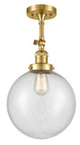 Semi-Flush Mts. Directional by Innovations ( 405 | 201F-SG-G204-10-LED Franklin Restoration ) 