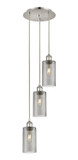 Mini Pendants 3 Light Cluster by Innovations ( 405 | 113B-3P-PN-G434-7SM Downtown Urban ) 