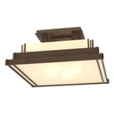 Semi-Flush Mts. Glass Down by Hubbardton Forge ( 39 | 123705-SKT-05-BB0416 Steppe ) 