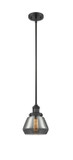 Mini Pendants Glass Down by Innovations ( 405 | 201S-BK-G173-LED Franklin Restoration ) 