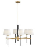 Mid. Chandeliers Candle by Hinkley ( 13 | 46954BK-LCB Saunders ) 