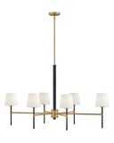 Linear/Island 4 Light + by Hinkley ( 13 | 46955BK-LCB Saunders ) 