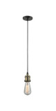 Mini Pendants Exposed Lamps by Innovations ( 405 | 201C-BAB Franklin Restoration ) 