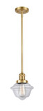 Mini Pendants Glass Down by Innovations ( 405 | 201S-SG-G532-LED Franklin Restoration ) 
