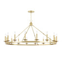 Large Chandeliers Candle by Hudson Valley ( 70 | 3216-AGB Allendale ) 