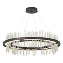 Large Chandeliers Ring/Halo by Hubbardton Forge ( 39 | 139656-LED-STND-14-85 Gossamer ) 