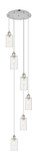 Pendants Multi-port/Cascade by Innovations ( 405 | 116B-6P-PN-G434-7CL Downtown Urban ) 