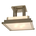 Semi-Flush Mts. Glass Down by Hubbardton Forge ( 39 | 123715-SKT-84-BB0416 Steppe ) 