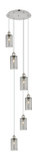Pendants Multi-port/Cascade by Innovations ( 405 | 116B-6P-PN-G434-7SM Downtown Urban ) 