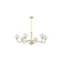 Large Chandeliers Candle by Hudson Valley ( 70 | 3306-AGB St. Lawrence ) 