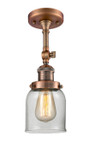 Semi-Flush Mts. Glass Down by Innovations ( 405 | 201F-AC-G52-LED Franklin Restoration ) 