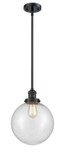 Pendants Sphere by Innovations ( 405 | 201S-BK-G204-10 Franklin Restoration ) 