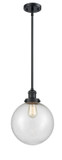 Pendants Sphere by Innovations ( 405 | 201S-BK-G204-10-LED Franklin Restoration ) 