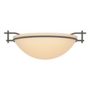 Flush Mounts Bowl Style by Hubbardton Forge ( 39 | 124251-SKT-07-SS0045 Moonband ) 