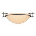 Flush Mounts Bowl Style by Hubbardton Forge ( 39 | 124251-SKT-20-SS0045 Moonband ) 