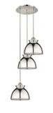 Mini Chandeliers Multi-Port/Cascade by Innovations ( 405 | 113B-3P-PN-M14-PN Ballston ) 