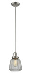 Mini Pendants Glass Down by Innovations ( 405 | 201S-SN-G142-LED Franklin Restoration ) 