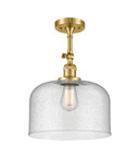 Semi-Flush Mts. Directional by Innovations ( 405 | 201F-SG-G74-L-LED Franklin Restoration ) 