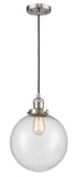 Mini Pendants Cable by Innovations ( 405 | 201C-SN-G204-10-LED Franklin Restoration ) 