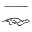 Linear/Island Geometric/Linear by Hubbardton Forge ( 39 | 139905-LED-STND-10 Crossing Waves ) 