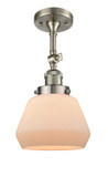 Semi-Flush Mts. Glass Down by Innovations ( 405 | 201F-SN-G171 Franklin Restoration ) 