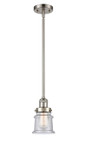 Mini Pendants Glass Down by Innovations ( 405 | 201S-SN-G184S-LED Franklin Restoration ) 