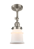 Semi-Flush Mts. Glass Down by Innovations ( 405 | 201F-SN-G181S Franklin Restoration ) 