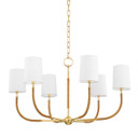 Mid. Chandeliers Candle by Hudson Valley ( 70 | 3534-AGB Webson ) 