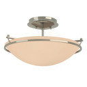 Semi-Flush Mts. Bowl Style by Hubbardton Forge ( 39 | 124302-SKT-85-SS0047 Simple Lines ) 