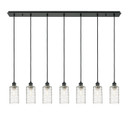 Linear/Island 4 Light + by Innovations ( 405 | 127B-7P-BK-G434-7DE Downtown Urban ) 