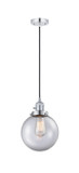 Mini Pendants Glass Down by Innovations ( 405 | 201CSW-PC-G202-8-LED Franklin Restoration ) 
