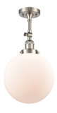 Semi-Flush Mts. Directional by Innovations ( 405 | 201F-SN-G201-10-LED Franklin Restoration ) 