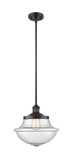 Pendants Glass Down by Innovations ( 405 | 201S-BK-G544-LED Franklin Restoration ) 