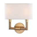 Sconces Double Candle by Hudson Valley ( 70 | 1022-AGB Dubois ) 