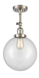 Semi-Flush Mts. Directional by Innovations ( 405 | 201F-SN-G202-10-LED Franklin Restoration ) 
