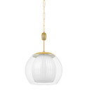 Pendants Glass Down by Hudson Valley ( 70 | 7317-AGB Clementon ) 