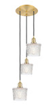 Mini Pendants 3 Light Cluster by Innovations ( 405 | 113B-3P-SG-G402 Ballston ) 