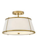 Semi-Flush Mts. Drum Shade by Hinkley ( 13 | 4893LDB-OW Clarke ) 