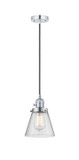 Mini Pendants Glass Down by Innovations ( 405 | 201CSW-PC-G64-LED Franklin Restoration ) 